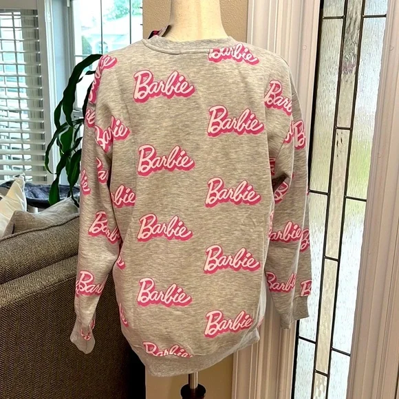 BARBIE Sweatshirt, NWT - Picture 2 of 8